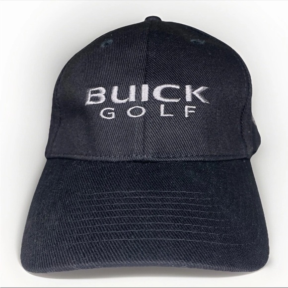 Buick Golf PGA Tour Official Car Black Hat Adjustable Strapback Cap - Picture 2 of 9